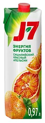 Нектар ДЖЕЙ-7 красный сицилийский апельсин 0.97л