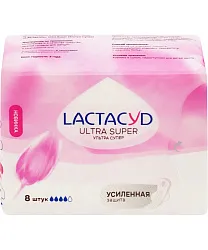 Прокладки ЛАКТАЦИД Ультра супер 8шт