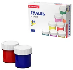 Гуашь ЭРИХ КРАУЗЕ 12цв