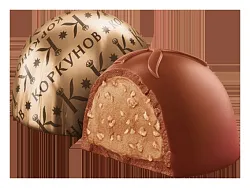 Набор конфет КОРКУНОВ коллекция из темного и молочного шоколада 110г