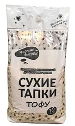 Наполнитель для туалета СУХИЕ ТАПКИ Тофу 10л