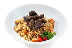 Плов с говядиной