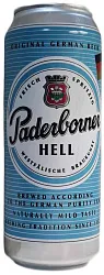 Пиво ПАДЕРБОРНЕР Хель светлое пастер 5.1% ж/б 0.5л