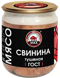 Свинина тушеная МКК БАЛТИЙСКИЙ в/с ст/б 500г