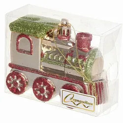 Елочная игрушка СЕРПАНТИН Сказочное путешествие шампань