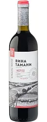 Вино ШАТО ТАМАНЬ Вина Тамани Мерло красное сух 11-13% с/б 0.75л