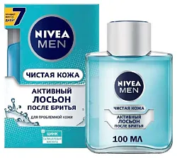 Лосьон после бритья НИВЕЯ Чистая кожа 100мл