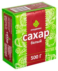 Сахар ПРОДИМЕКС Рафинад карт/уп 500г