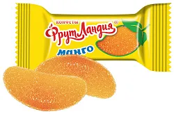 Конфеты СЛАВЯНКА Фрутландия желейные со вкусом манго весовые