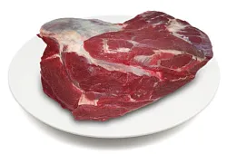 Говядина лопатка на кости охл 1кг
