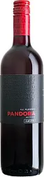 Вино ПАНДОРА Кавино красное п/сух 12% ст/б 0.75л