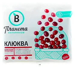 Клюква ПЛАНЕТА ВИТАМИНОВ с/м 300г