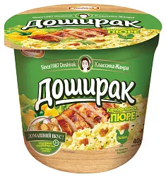 Картофельное пюре б/п ДОШИРАК курица 40г