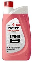 Антифриз ТАКАЙАМА Лонг лайф красный -50 1л