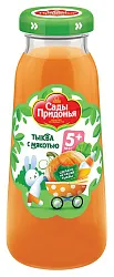 Нектар САДЫ ПРИДОНЬЯ тыквенный с мякотью ст/б 0.2л