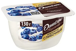 Творожный продукт ДАНИССИМО черника бзмж 5.5% 130г