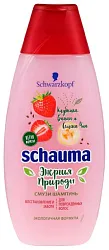 Шампунь ШАУМА Энергия природы Клубника банан и семена чиа 400мл