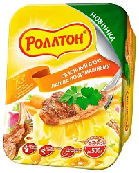 Лапша б/п РОЛЛТОН Лагман с бараниной по-домашнему 90г