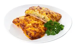 Горбуша запеченная с овощами