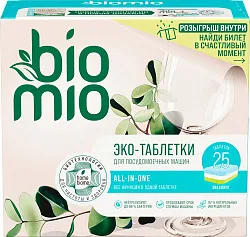 Таблетки для ПММ БИО-МИО Био-Табс Мульти Эвкалипт 25шт