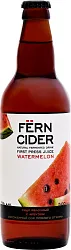 Сидр ФЕРН Яблочный со вкусом арбуза газированный п/сл 5% ст/б 0.5л