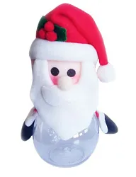 Конфетница СФЕРА Дед Мороз 20см арт.3-0927