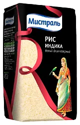 Рис МИСТРАЛЬ Индика белый длиннозерный м/у 1кг