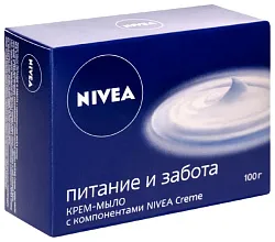 Крем-мыло туалетное НИВЕЯ Питание и забота 100г