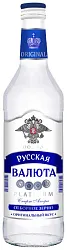 Водка РУССКАЯ ВАЛЮТА Платина 40% ст/б 0.25л