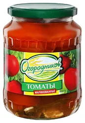 Томаты ОГОРОДНИКОВ маринованные ст/б 680г