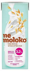 Напиток овсяный НЕМОЛОКО классический 3.2% 200мл