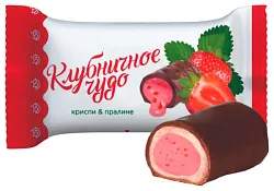 Конфеты СЛАДУНИЦА Клубничное чудо весовые