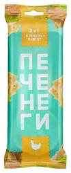 Набор ПЕЧЕНЕГИ Паштет куриный и крекеры 120г