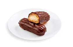 Пирожное Эклеры с шоколадной глазурью 2шт