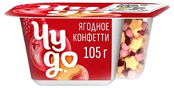 Йогурт ЧУДО Ягодное конфетти бзмж 4% 105г