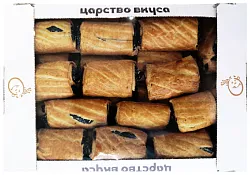 Печенье ЦАРСТВО ВКУСА Рулет черемуха 500г
