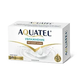 Крем-мыло туалетное АКВАТЕЛЬ Классическое 90г
