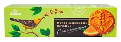 Печенье СЛАДОНЕЖ Мультизлаковое апельсин 120г