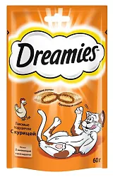 Лакомство для кошек ДРИМЕС с курицей 60г