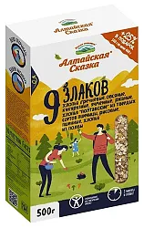 Хлопья АЛТАЙСКАЯ СКАЗКА 9 злаков карт/уп 500г