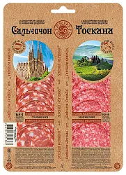 Колбаса ИНЕЙ Тоскана нарезка с/к 100г