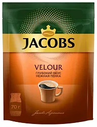 Кофе ЯКОБС Велюр растворимый м/у 70г