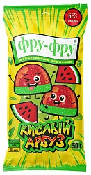 Жевательный мармелад СЛАДКАЯ СКАЗКА Фру-Фру Кислый арбуз 50г