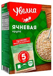 Ячневая крупа УВЕЛЬСКИЕ КРУПЫ карт/уп 5*80г