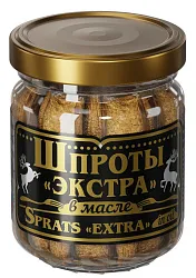 Шпроты ВКУСНЫЕ КОНСЕРВЫ в масле ст/б 100г