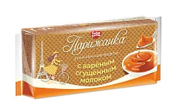Вафли СЛАДКАЯ СЛОБОДА Парижанка сгущенное молоко 210г