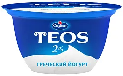 Йогурт САВУШКИН Теос натуральный бзмж 2% 140г