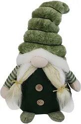 Новогоднее украшение ТАМ-ТАМ Гном зеленый арт.TW2487010-B