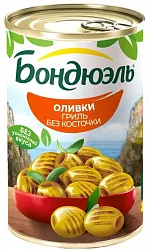 Оливки БОНДЮЭЛЬ гриль ж/б 314мл
