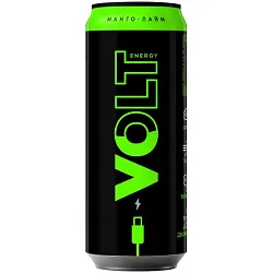 Энергетический напиток ЭНЕРГИЯ ВОЛЬТА манго лайм ж/б 0.45л